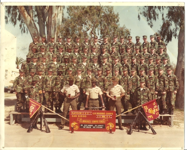 1984,MCRD San Diego,Platoon 2001