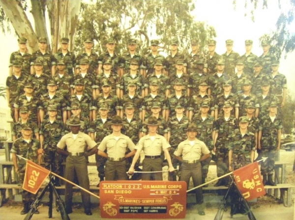 1984,MCRD San Diego,Platoon 1022