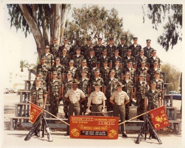1984,MCRD San Diego,Platoon 1033