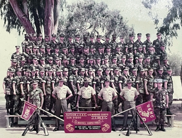 1985, MCRD San Diego, Platoon 2064