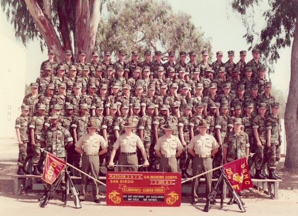 1985,MCRD San Diego,Platoon 2070