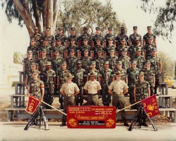 1985,MCRD San Diego,Platoon 1037