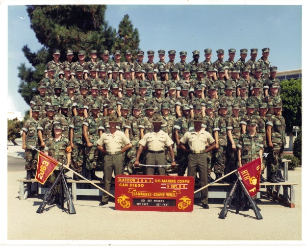 1986,MCRD San Diego,Platoon 2063