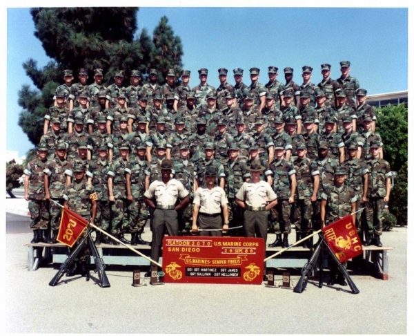 1986,MCRD San Diego,Platoon 2070