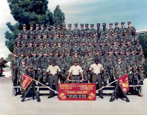 1986,MCRD San Diego,Platoon 2081