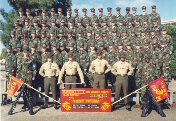 1987,MCRD San Diego,Platoon 3119