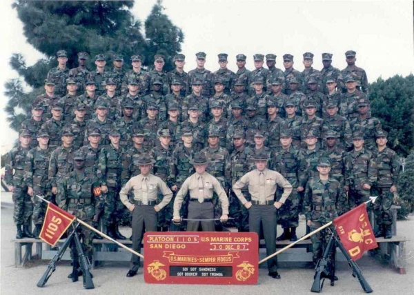 1987,MCRD San Diego,Platoon 1105