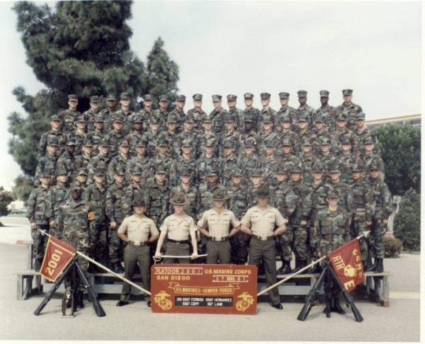 1987,MCRD San Diego,Platoon 2001