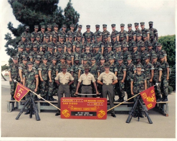1987,MCRD San Diego,Platoon 1071