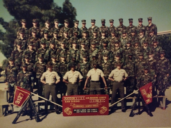 1987,MCRD San Diego,Platoon 3127