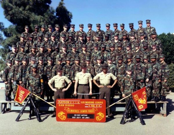 1988,MCRD San Diego,Platoon 2116