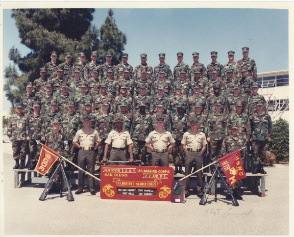 1988,MCRD San Diego,Platoon 3009