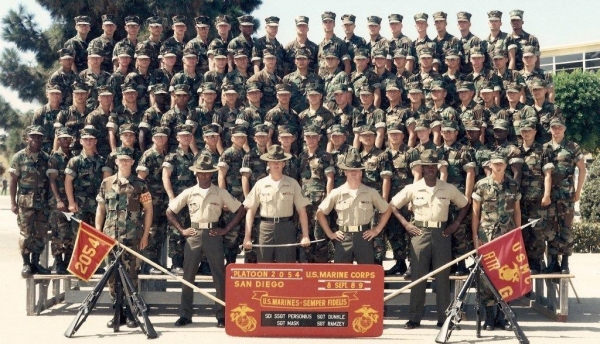 1989,MCRD San Diego,Platoon 2054