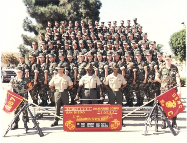 1990,MCRD San Diego,Platoon 1067