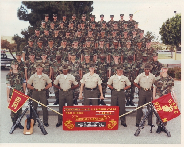 1991,MCRD San Diego,Platoon 3019