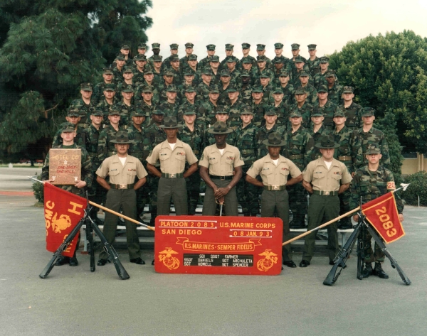 1993, MCRD San Diego, Platoon 2083
