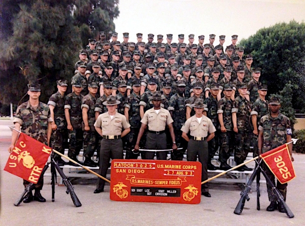 1993, MCRD San Diego, Platoon 3025