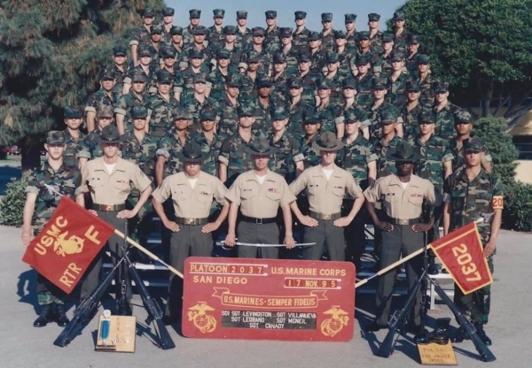 1995, MCRD San Diego, Platoon 2037