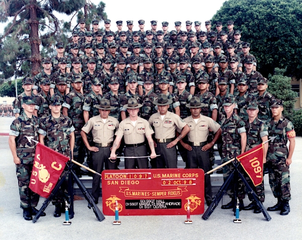 1998, MCRD San Diego, Platoon 1097