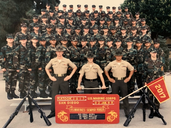 1998, MCRD San Diego, Platoon 2017