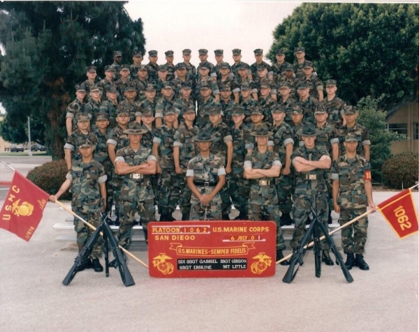 2001,MCRD San Diego,Platoon 1062