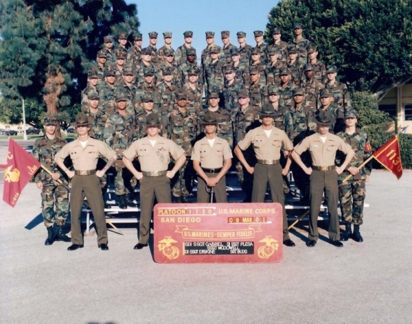 2001,MCRD San Diego,Platoon 1130