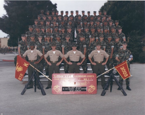 2001,MCRD San Diego,Platoon 3009