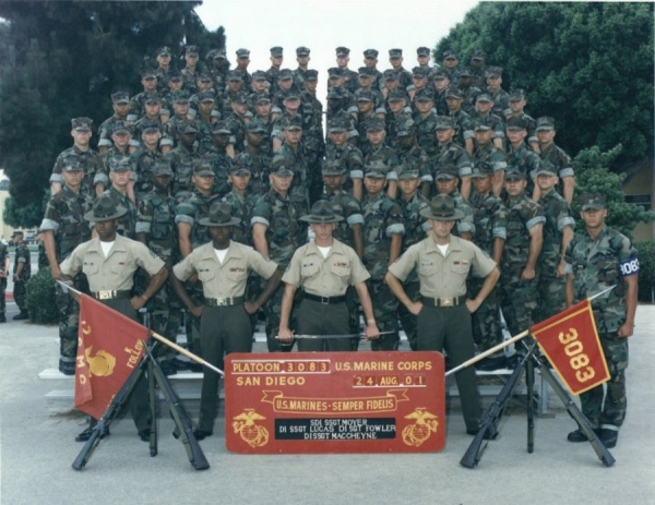 2001,MCRD San Diego,Platoon 3083