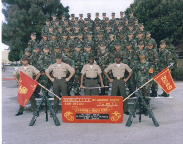 2002,MCRD San Diego,Platoon 2049