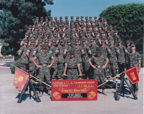 2002,MCRD San Diego,Platoon 3118
