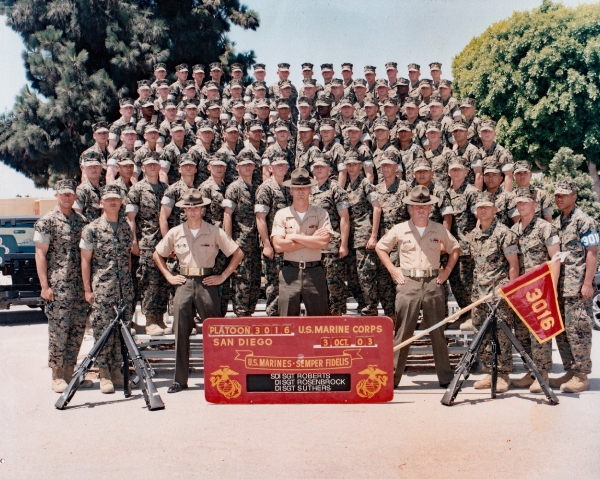 2003, MCRD San Diego, Platoon 3016