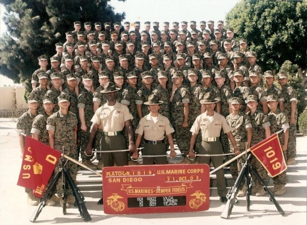 2003,MCRD San Diego,Platoon 1019