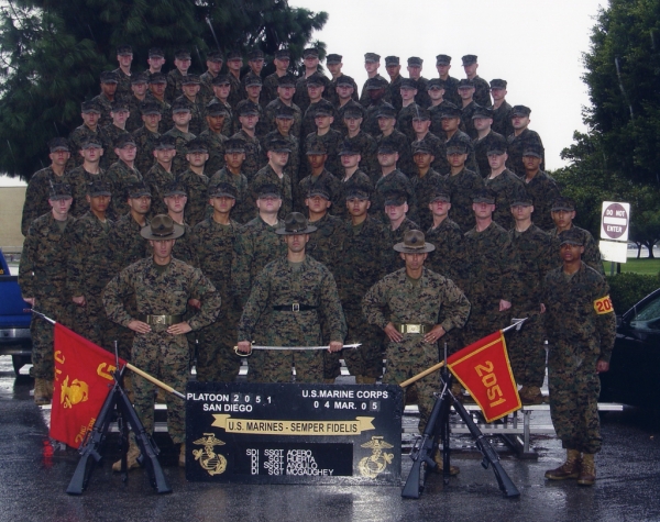 2005,MCRD San Diego,Platoon 2051