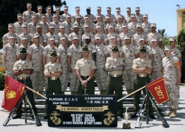 2009,MCRD San Diego,Platoon 2107