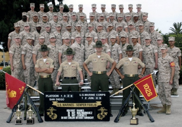 2009,MCRD San Diego,Platoon 1026