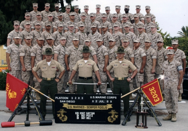 2009,MCRD San Diego,Platoon 3203