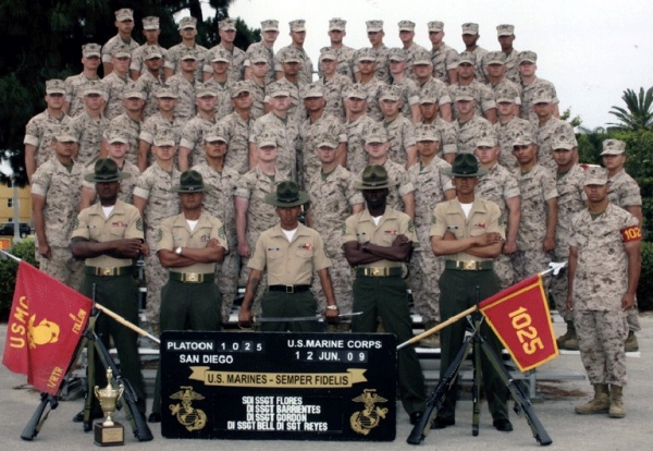 2009,MCRD San Diego,Platoon 1025