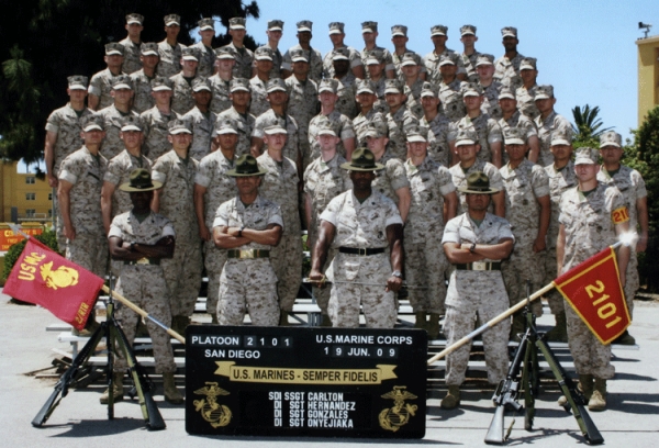 2009,MCRD San Diego,Platoon 2101