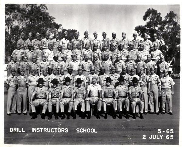 1965, MCRD San Diego, Drill Instructor School 5-65