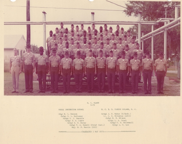 1975,MCRD Parris Island,Drill Instructor Class 5-75