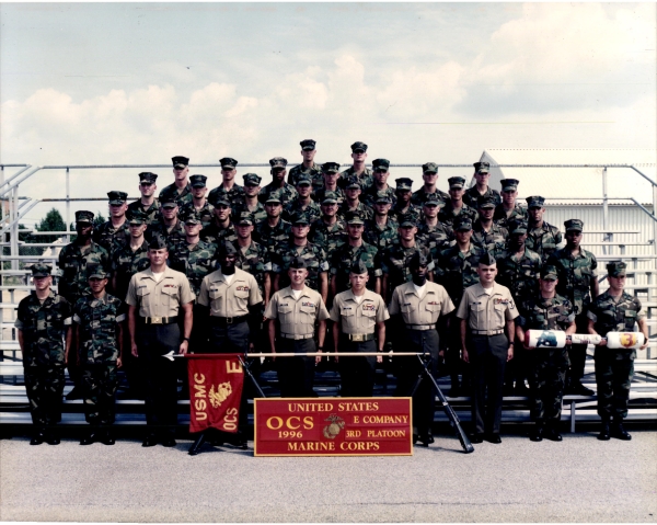 1996, MCB Quantico, OCS, E Company, 3rd Platoon