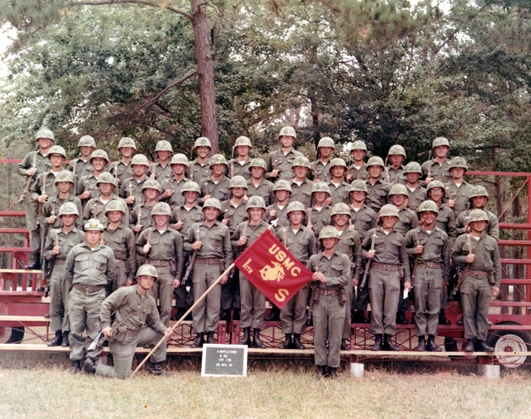 1970,Camp Geiger,S Company,1st ITR,,2nd Platoon