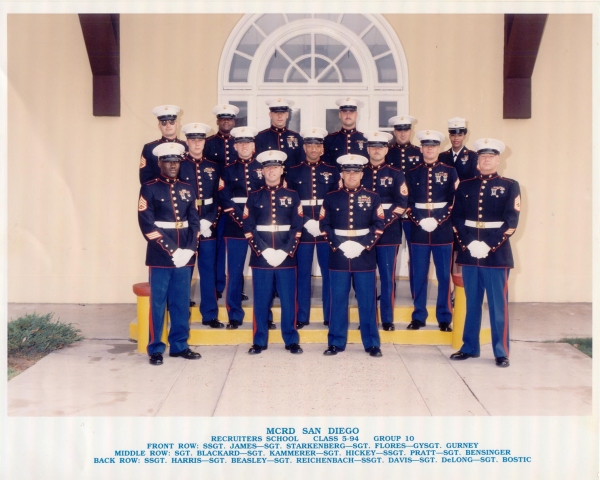 1994,MCRD San Diego, Recruiter School,Class 5-94