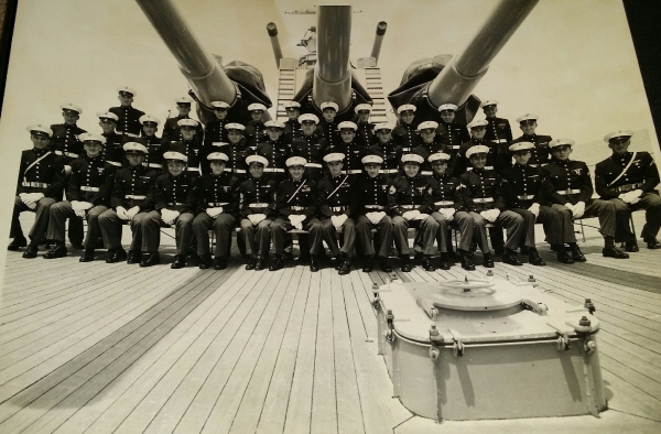 Edwin Duda, USS Los Angeles,Korean War