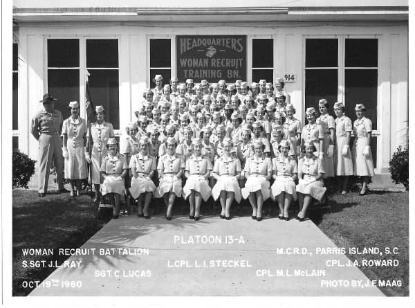 1960,MCRD Parris Island,Platoon 13A