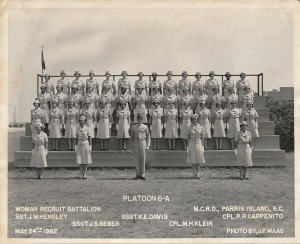 1962, MCRD Parris Island, Platoon 6-A