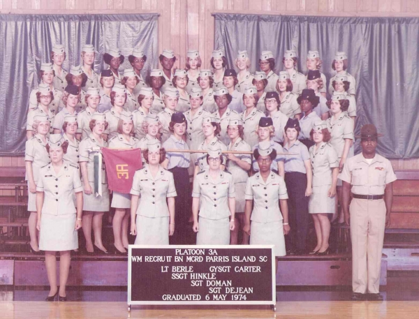 1974,MCRD Parris Island,Platoon 3A