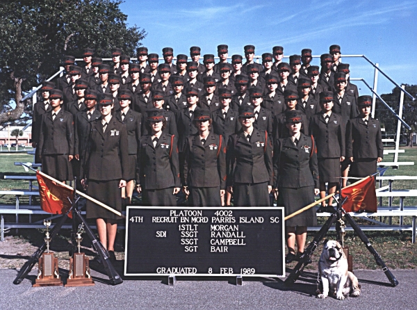 1989,MCRD Parris Island,Platoon 4002