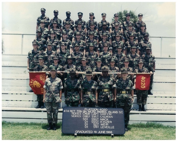 1998, MCRD Parris Island, Platoon 4020