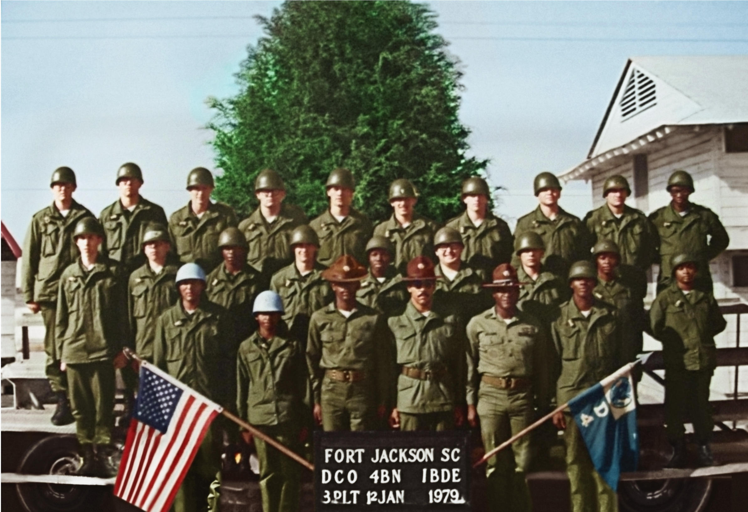 Fort Jackson, SC 1979,Fort Jackson,D41,3rd Platoon The Military